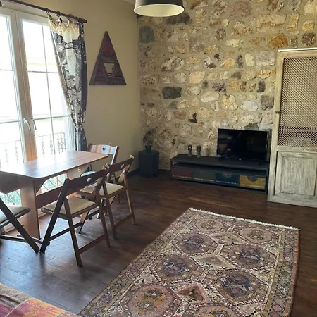 Apartment Tarihi Dokusuyla Otantik Taş Ev *